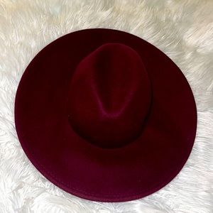 Fedora hat purple dark